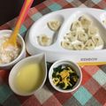 たしまり33's cooksnap of when they made 【手づかみ離乳食】ミニバナナパン.