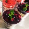 han＊'s cooksnap of when they made ミックスベリーの＊レアチーズケーキ.