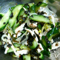 RIKOTORA's cooksnap of when they made 居酒屋風！わかめとささみのさっぱり和え.