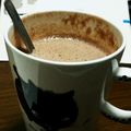 TMM_com's cooksnap of when they made チョコバナナ風味♡豆乳ホットスムージー.