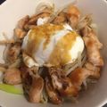 りんママ。's cooksnap of when they made 照り焼きささみともやし丼.