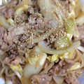 亜姫18's cooksnap of when they made もやしでかさ増しぶたの生姜焼き.