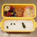 arutoren's cooksnap of when they made スヌーピー簡単キャラ弁.