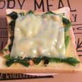 りんママ。's cooksnap of when they made ほうれん草の鮭マヨトースト.