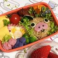 3chan。's cooksnap of when they made 簡単！パンパカパンツ☆キャラ弁・遠足.