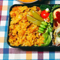 ★ちーた's cooksnap of when they made 炊飯器より早い本格スパイスのカレーピラフ.