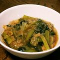 ＊ＫＹＯ＊'s cooksnap of when they made 天かす入りのトロトロ小松菜煮びたし.