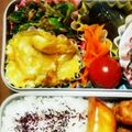 fum0719's cooksnap of when they made 残りｶﾚｰで弁当おかず.
