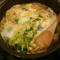 monana0327's cooksnap of when they made きのこと厚揚げと三つ葉のほっこり卵とじ.