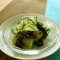 ちょこ０１７'s cooksnap of when they made ■きゅうりの酢の物■.