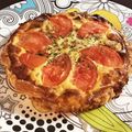 そらくぅマリン's cooksnap of when they made お肉たっぷり！簡単！ごちそうキッシュ♡.