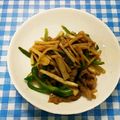 ととろ＆めい's cooksnap of when they made 豚こまでチンジャオロース.