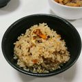 rie0x0's cooksnap of when they made 貝ひも･芽ひじきの炊き込みご飯.