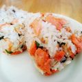 Aloha☆★'s cooksnap of when they made おにぎりの具 鮭おかか.