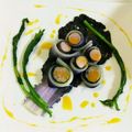 gonchan1's cooksnap of when they made 紫白菜でサラダラップ♪.