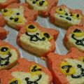 るいけい's cooksnap of when they made プレゼント妖怪ウォッチ可愛い☆クッキー.