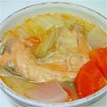 ももヂリ's cooksnap of when they made 野菜たっぷりあら汁.