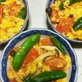 つっちーという人's cooksnap of when they made スナップエンドウ☆トマトの玉子炒め.