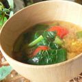 おしす's cooksnap of when they made ミニトマトのお味噌汁.