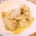 kahourain's cooksnap of when they made 鶏もものマスタードクリームソース煮☆.