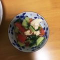 ☆ナホトカ☆'s cooksnap of when they made 豆腐ときゅうりの柚子こしょうサラダ.