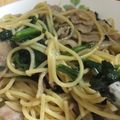 さちちね's cooksnap of when they made あごだしのワンポット和風スパゲティ.