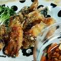 ゆこPIN's cooksnap of when they made ぶりの竜田揚げ～万能ねぎだれ添え.