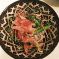 ホームパイ2012's cooksnap of when they made 小松菜のゴマたっぷりサラダ.