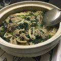 MIトラサルディー's cooksnap of when they made きのこ♡きのことほうれん草の常夜鍋.