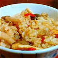 pnoritama's cooksnap of when they made ツナ缶で簡単炊き込みごはん☆秋の彩り.
