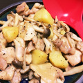 keirli's cooksnap of when they made 【しめじ】とりマヨ炒め【じゃがいも】.