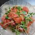 なおつん0802's cooksnap of when they made かいわれとトマトのイタリアンサラダ.