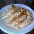 みっこ園's cooksnap of when they made 豚肉の海苔＆チーズくるくる巻き.