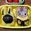 mufuron's cooksnap of when they made 園児キャラ弁 ヒキコウモリ 妖怪ウォッチ.