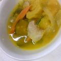 AYATORI's cooksnap of when they made かぼちゃのスープ煮★ベーコン風味.