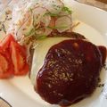 もぇちん's cooksnap of when they made うちの定番☆しめじ入りハンバーグ.