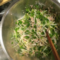 yuripon☆'s cooksnap of when they made 豆苗とモヤシえのきのツナ和え.