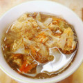 ののっく's cooksnap of when they made 白だしで作る♪レタスのスープ.