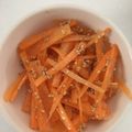 ちゃろみん's cooksnap of when they made 簡単副菜、にんじんのナムル.