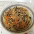 クックFXJPQU☆'s cooksnap of when they made めんつゆdeきのこの和パスタ.
