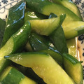 fukuichico's cooksnap of when they made 簡単！ きゅうりの浅漬け.