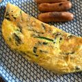おじ☆さん's cooksnap of when they made 簡単☆ほうれん草チーズオープンオムレツ.