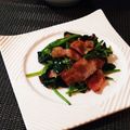 misatona's cooksnap of when they made サラダほうれん草ベーコンサラダ♡.