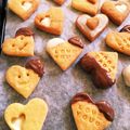 メグッチョ's cooksnap of when they made バレンタイン ni カラメルクッキー.