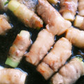 竜駕ママ's cooksnap of when they made 簡単ウマぃ♡照り焼き白ネギの豚バラ巻き♡.