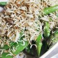 ＊リンちょ＊'s cooksnap of when they made しらすとガーリックの春色サラダ.