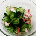 あいす38's cooksnap of when they made タコときゅうりとワカメの簡単酢の物.