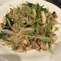 ジル☆ジル's cooksnap of when they made 小松菜とベーコンのにんにく炒め.