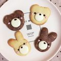 ✩RoHa✩'s cooksnap of when they made ★☆簡単かわいい くまさんクッキー☆★.