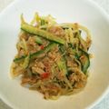 いってつの男の料理's cooksnap of when they made 簡単❤️ツナともやしのピリ辛おかかナムル.